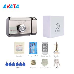 Contrôle Avavta Smart Electronic Lock avec des touches IC et 3A Alimentation Contrôle d'accès pour le système d'interphone vidéo Prise en charge de la distance à distance