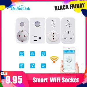 Contrôle Broadlink SP3 SP2 EU US UK UK CL WiFi Socket Plug Outlet Smart Remote Wireless Controls for Smart Phone