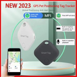 Contrôle GPS Smart Tracker Kids Luggage Key Posty Positioning Tag Finder Tracking Device Dediated Locator pour Apple Find My App iOS System