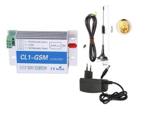 Contrôle GSM SMS Gate Opender Door Contrôleur Remote sans fil Contrôleur GSM SMS SMART HATER SECONCE SYSTEM SYSTÈME CL1GSM