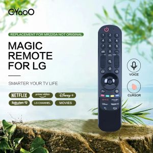 Contrôle MR22GA MR22CA Magic Voice TV Remote Contrôle AKB76039901 pour LGTV OLED QNAND NANOCELL SMART TVS avec curseur vocal