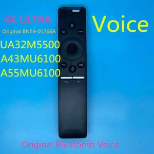 Contrôlez la nouvelle voix Bluetooth Origina lfor Samsung BN5901266A RMCSPM1AP1 BN591265A 01274A Voice Smart TV Voice Bluetooth Remote Contrôle