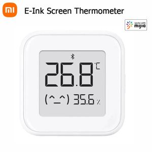 Contrôle nouveau Xiaomi Mijia thermomètre à écran d'encre électronique et humidité compatible Bluetooth hygromètre numérique électrique intelligent sans fil