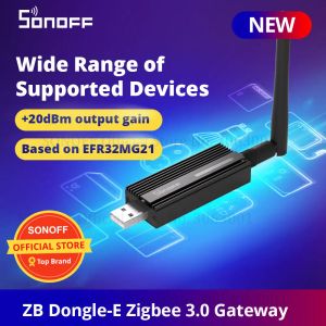 Control SONOFF ZB DongleE Analizador inalámbrico Zigbee Gateway Zigbee2MQTT Interfaz USB Soporte de captura Dispositivos SONOFF Zigbee Hogar inteligente