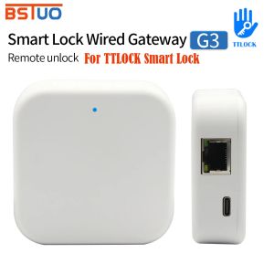 CONTRÔLE TTLOCK G3 WiFi Gateway for Smart Door Lock Bluetooth TTLOCK Télé télécommande Lock Déverrouillage Bluetooth au convertisseur WiFi RJ45