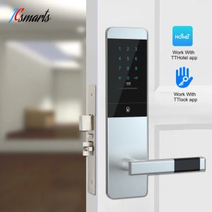 Contrôlez Bluetooth Fechadura Eletronica Lock de porte numérique TTLOCK Smart Lock Porte Cerradura Puerta pour le bureau de l'hôtel Apartments