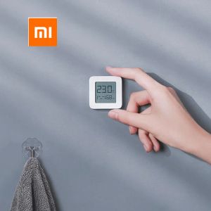 Contrôle Thermomètre Bluetooth Thermomètre Bluetooth Xiaomi Mijia 2 Smart sans fil Hygromètre numérique Mini Capteur d'humidité à température ambiante Capteur