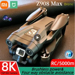 Control Xiaomi Mijia Z908 Pro Max Drone Brushless Motor 8K GPS Professional Dual HD Aerial Photography FPV Obstacle Avoidance Quadrotor