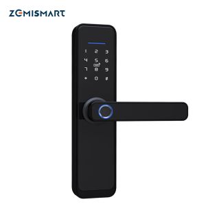 Contrôle Zemismart Tuya Zigbee Smart Handlerdoor Lock Core Cylinder Sécurité Intelligent Sécurité avec des touches CARTES IC CONTRÔLE DE LIFE SMART