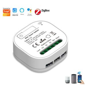 CONTRÔLE Zigbee 3.0 16a Module Smart Home Smart Home pour Tuya Smart Life Timing Wireless Wire