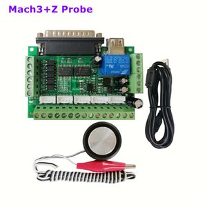 Controlador MACH3 CNC Controlador 5 Axis Mach 3 Interfaz Motion Breakout Board Grabado Piezas de la máquina de corte Z.