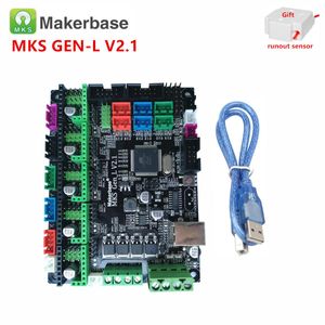 Contrôleur MakerBase MKS Gen L V2.1 Panneau de commande d'imprimante 3D Panneau principal Pièces de démarrage DIY Prise en charge A4988 DRV8825 TMC2209 TMC2208 TMC2130