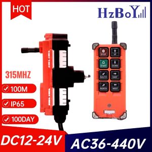 Contrôles F21E1B VHF de haute qualité / UHF 1224 / 36/220/380V Remote industrielle sans fil pour le lifting de la grue électrique