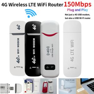 Contrôles Routeur Wifi Lte sans fil portable 4g carte Sim 150 mbps Modem USB poche Hotspot Dongle haut débit Mobile pour la couverture Wifi à domicile