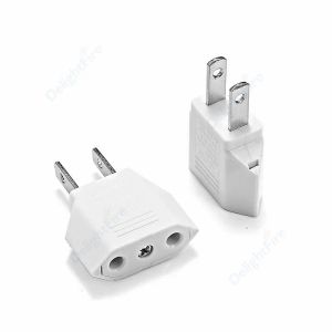 Contrôles US Travel Socket électrique EU vers les États-Unis Adaptateur American European Australia US AU UE Euro AC Plug Converter Outlet Socket