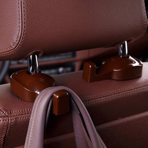 Convenient Vehicle Auto car accessories bags hook hanger holder organizer Car Seat Back Headrest Hook Holder 2pcs/set
