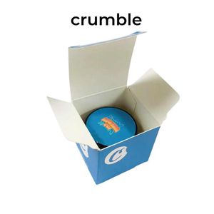 Pot de concentré de biscuits crumble récipients transparents de 5ML avec boîte