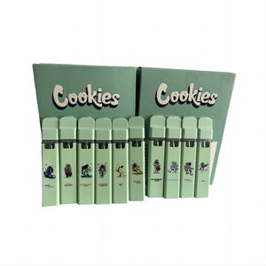Cookies Wegwerpvapes Live hars Dikke olie E-sigaretten Wegwerpapparaatpods 1,0 ml Oplaadbare keramische spoelcartridges met pakket