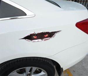 Cool Car Styling Divertidos ojos de gato mirando a escondidas pegatina de coche impermeable mirando a escondidas Monster Auto accesorios cubierta de cuerpo entero para todos los coches 5281615