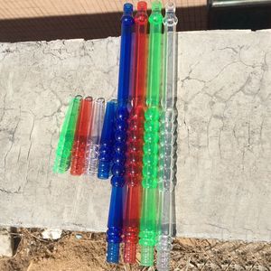 COOL Coloré Acrylique En Plastique Poignée De Fumer Tube Kit Portable Innovant Jetable DIY Test Narguilé Shisha Pipe À Eau Barboteur Tuyaux Conseils Porte-Cigarette