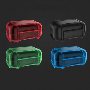 Cool Colorful Smoking ABS Resin Mini Impermeable Compresivo Dry Herb Tabaco Especias Miller Handpipes Portable Sealed Storage Box Stash Case Cigarette Holder DHL