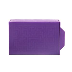 Boîte cool en violet magique Box Puzzle Box Magic Tricks Box Box Kids Toy Toy's Gross Up Stage Magic Accesstes
