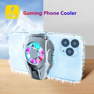 Coolhers Game Phone Mobile Cooler Fan de refroidissement portable pour Xiaomi Mi 11 10 Ultra 10 9 11t Redmi 9a 4 7 9 K30i K40 Note 10 Pro Poco F2 X2