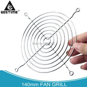 Refroidissement 10 pcs lot 14 cm Grill Protection de protection Finger Guard en acier Mesh Câble pour 140 mm Ventilateur de boîtier PC