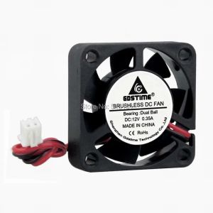 Enfriamiento 2pcs gdstime 12v 4cm 40 mm 15000rpm Ventilador de enfriamiento de alta velocidad 40 mm x 40 mm x 10 mm Bolsa PC Computadora de la computadora portátil Ventilador de enfriamiento de enfriamiento