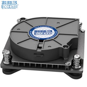 Enfriamiento 4pin PWM Turbo Fan Utralthin 29 mm para 1U Server CPU Cooler Allinone PC enfriamiento para Intel LGA1151 1150 1155 1156 PCCOOLER C81H