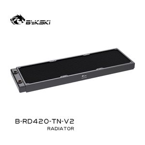 Enfriamiento Bykski BRD420TNV2 42 cm 420 mm 3 x 14 cm Radiador de cobre Refrigeración por agua líquida