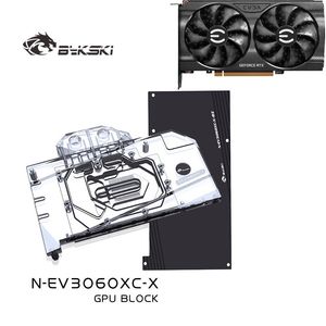 Refroidissement Bykski GPU Block Water pour public evga rtx 3060 xc 12 Go Graphics Carte refroidie / avec radiateur de fond de panier Cooll NEV3060XCX