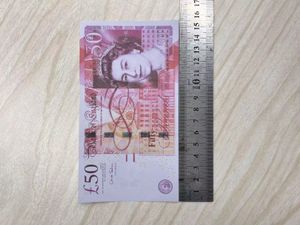 Copia de dinero real 1:2 tamaño Arious países impresos creativo Euro libras cartera moda dólar monedero tarjeteros niños Groww