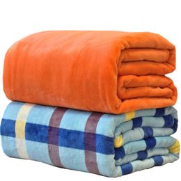 Corail molleton couverture cadeau climatiseur couverture personnalisé flanelle couverture de yoga couverture imprimé couleur solide couleur