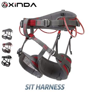 Cords Slings and Webbing XINDA Camping Half Safety Belt Rock Climbing Outdoor Expand Training Half harness body Protective Supplies Survival Equipment 230419
