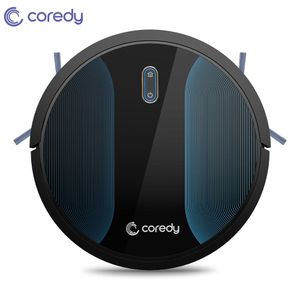 Coredy R500 + 1400pa aspiradora Robot de limpieza mopa húmedo seco inteligente alfombra suelo Robot aspirador hogar limpiador de polvo carga automática