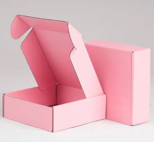 Cajas de papel corrugado, embalaje de papel de regalo de colores, embalaje cuadrado plegable, caja de cartón para embalaje de joyería, 15*15*5cm C322