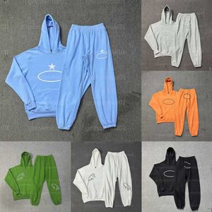 Corteize Survêtement Corteizes Sweat À Capuche Pantalon Deux Pièces Ensemble Hip Hop Mode Sportswear Hommes Casual En Plein Air Sweat Costume Designer Survêtements Pour Hommes