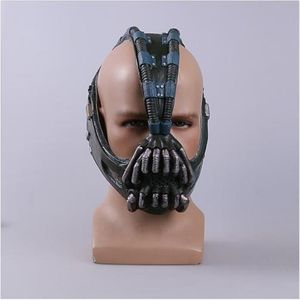 Cos Bane Masques Batman Film Cosplay Props The Dark Knight Latex Masque Fullhead Respirant pour Halloween270e