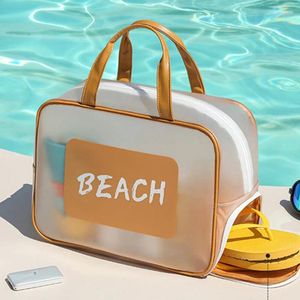 Bolsas de cosméticos Bolsa impermeable para playa Accesorios de natación en seco Piscina de agua Suministros de entrenamiento Traje de baño Bolsa de viaje húmeda Embalaje para mujer Bolso deportivo