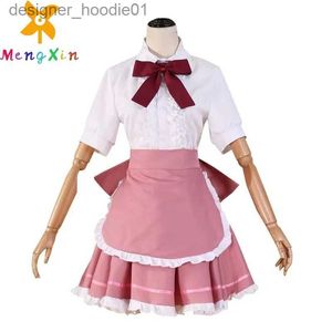 Cosplay Anime Costumes MongXin anime Chobits Chi jeu de rôle rose robe de chambre accessoires Lolita femme sexy Kaii Halloween fête d'anniversaire setC24320