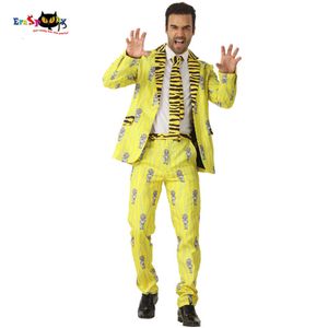 cosplay CRAZE 2018 jaune indien tigre Costumes hommes rayure Halloween Costumes Blazer Animal Cosplay mode carnaval fête scène Outfitcosplay