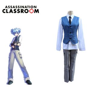 Cosplay Shiota Nagisa, salle de classe d'assassinat, Anime japonais avec uniformes scolaires complets, ensemble de costumes