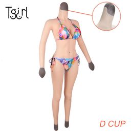 Accessoires de Costume, bonnet D, corps en Silicone, pleine longueur avec bras, costume transgenre, faux seins Dragqueen