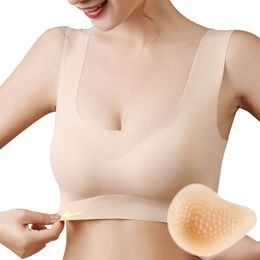 Accessoires de costumes KVS, point de Massage respirant, forme en spirale, prothèse mammaire en Silicone pour femmes mastectomies