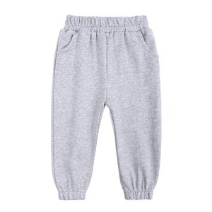 Pantalones de algodón para niños de 2 a 13 años, pantalones sólidos para niñas, ropa deportiva informal, pantalones para correr para niños, pantalones de chándal para niños