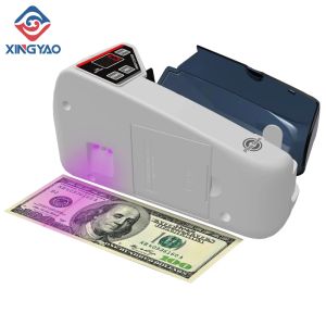 Compteur / détecteur UV Light V30 Mini Portable Bill Counter avec batterie Machine de comptoir à argent pour la trésorerie et le comptoir de monnaie en papier
