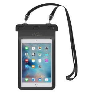 Couvre Moko Universal Imperproof Base Dry Sac Pouch pour iPad Mini 6/5/4/3/2, Samsung Tab 5/4/3, Galaxy Note 8, Tab S2 / Tab E / Tab A 8.0