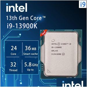 Processeur Intel Core I913900K I9 13900K, 30 Ghz, 24 cœurs, 32 threads, 10nm, L336M, 125W, plateau Lga 1700, mais sans refroidisseur, 231117 D Otrva