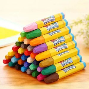 Crayon 24/36 Crayons bâton huile Pastel Art stylo couleurs Crayon cire Crayons pour enfants dessin peinture Graffiti stylo Art fournitures 231108